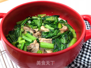 坤博砂锅芥菜煲的做法步骤：9