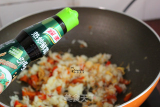 虾米蛋炒饭的做法步骤：6