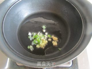 豆腐豆苗肉片汤的做法步骤：3