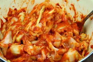 【辽宁】东北韩式辣白菜的做法步骤：7
