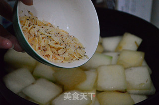 虾米烧冬瓜的做法步骤：5