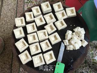 煎酿豆腐的做法步骤：4