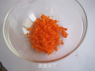 虾米胡萝卜饼的做法步骤：3