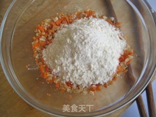 虾米胡萝卜饼的做法步骤：7
