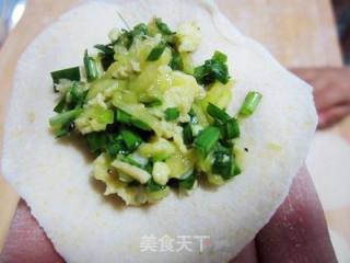 角瓜韭菜鸡蛋饺子的做法步骤：12