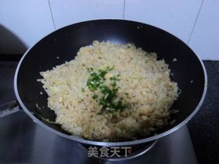 【大白菜炒饭】的做法步骤：8