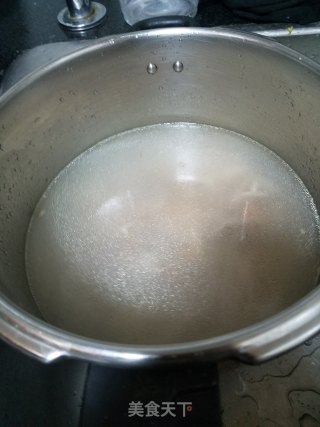 瑶柱虾米肉丝粥的做法步骤：5