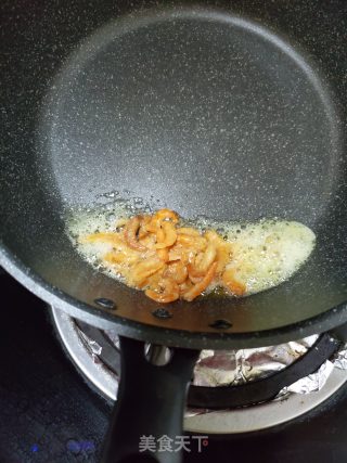 虾米扒生菜的做法步骤：4