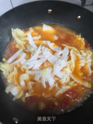 白菜松茸菇汤的做法步骤：5