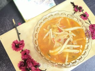 白菜松茸菇汤的做法步骤：9