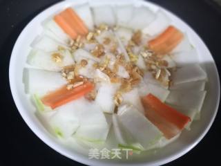 虾米蒸冬瓜的做法步骤：5