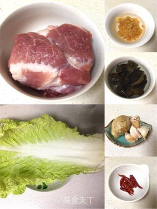 翡翠白玉猪肉卷的做法步骤：1