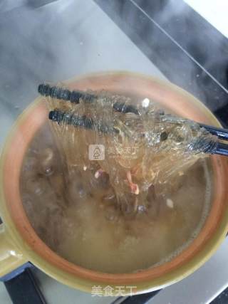 虾米瑶柱番薯粉条的做法步骤：6