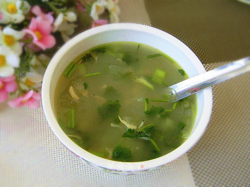冬瓜虾米汤的做法