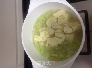 豆腐白菜汤的做法步骤：9