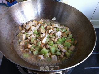 萝卜虾米炖豆腐的做法步骤：9