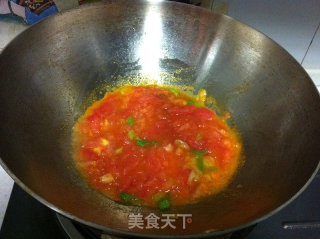 酸辣开胃面片汤的做法步骤：4