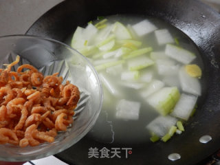 虾米冬瓜汤的做法步骤：8
