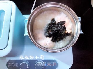 虾滑紫菜芙蓉汤的做法步骤：10