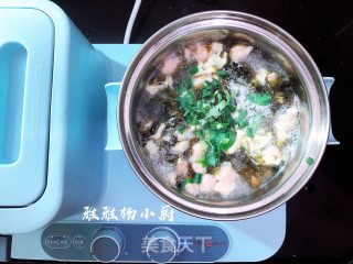 虾滑紫菜芙蓉汤的做法步骤：12