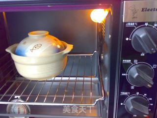 【长帝3.5版电烤箱试用报告】腊肉虾米煲仔饭的做法步骤：6