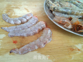 大虾烧芦笋的做法步骤：4