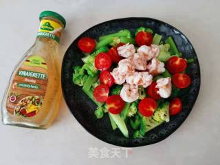 虾仁蔬菜沙拉的做法步骤：5