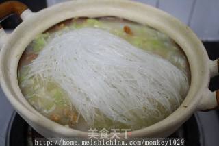 节瓜虾米粉丝煲的做法步骤：8