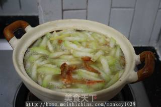 节瓜虾米粉丝煲的做法步骤：7