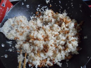 生炒糯米饭的做法步骤：5