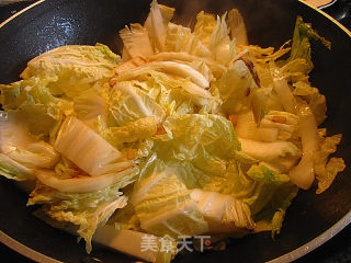 虾米炒大白菜的做法步骤：5