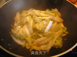虾米炒大白菜的做法步骤：6