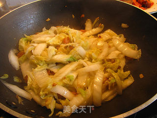 虾米炒大白菜的做法步骤：8