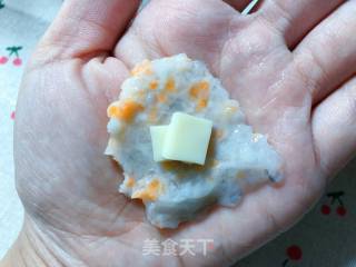 【宝宝辅食】芝士虾丸的做法步骤：9