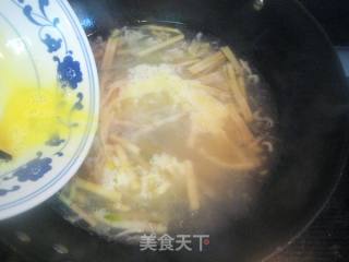 竹笋虾米蛋汤的做法步骤：4