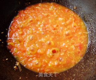 家常菜----西红柿炒虾米的做法步骤：7