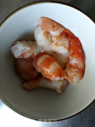 小白菜烧虾的做法步骤：2