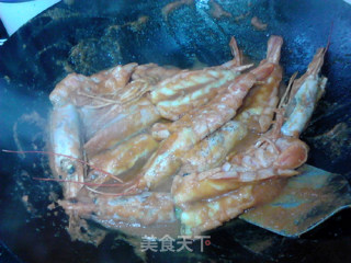 秘制烧大虾的做法步骤：15