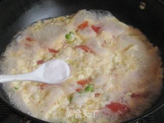 毛豆番茄蛋汤的做法步骤：5