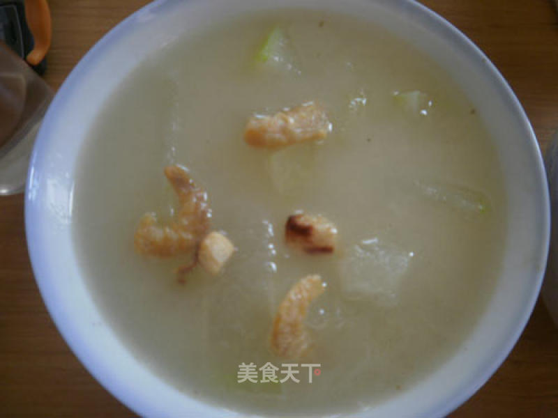 冬瓜虾米瑶柱汤的做法