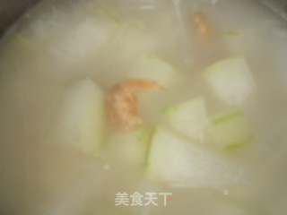 冬瓜虾米瑶柱汤的做法步骤：10