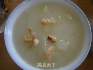 冬瓜虾米瑶柱汤的做法步骤：11