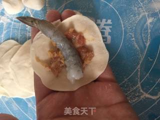 鲜虾煎饺的做法步骤：4
