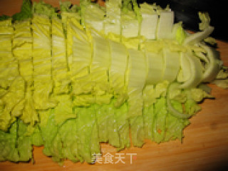 虾米白菜的做法步骤：2