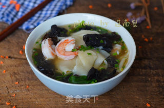 酸汤饺子皮，开胃又暖身，冬天吃特别美的做法步骤：12