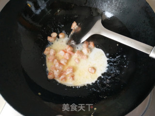 小兔子咖喱虾仁鸡蛋饭的做法步骤：9