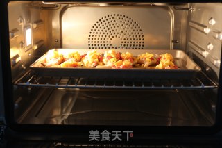 蒜香芝士烤虾的做法步骤：8