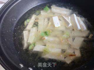 鲜虾翡翠白玉汤的做法步骤：5