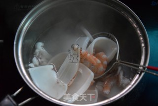 海鲜泡菜煎饼的做法步骤：5