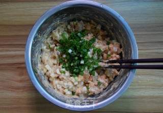 海鲜泡菜煎饼的做法步骤：9